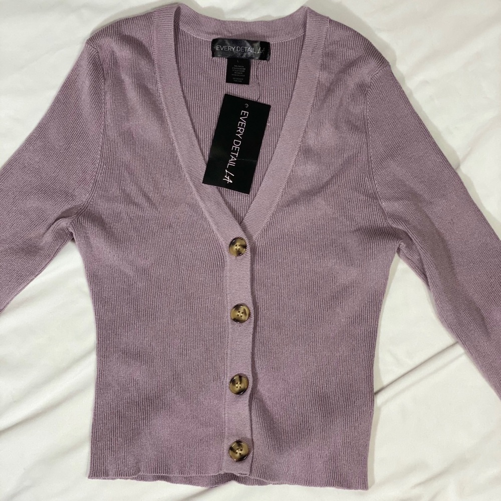 NWT cropped cardigan